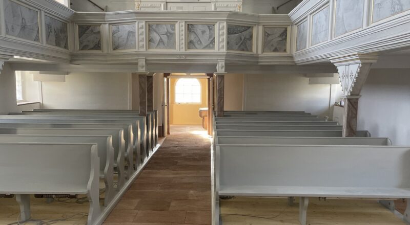 Kirche Frankenau innen